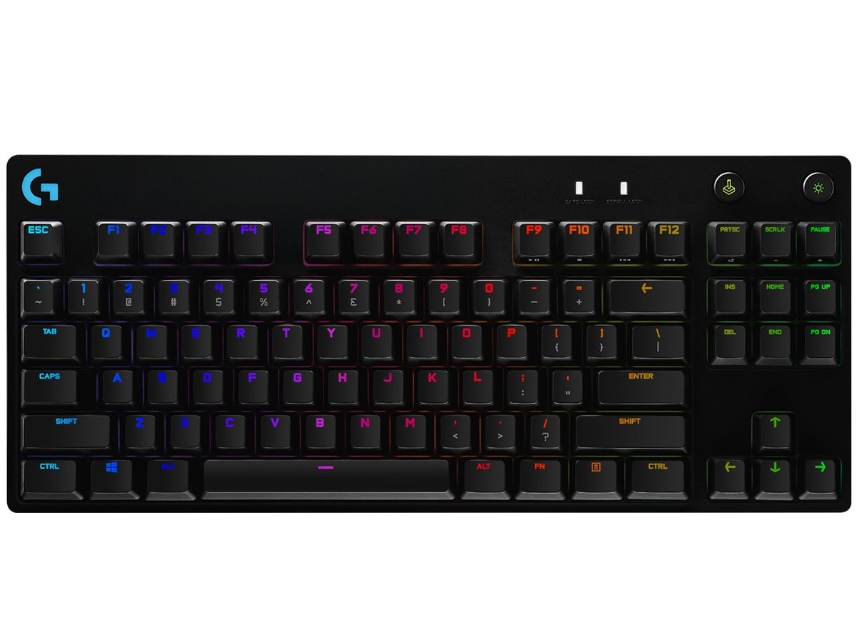 Logitech G 920-009391 clavier Gaming USB Nordique Noir