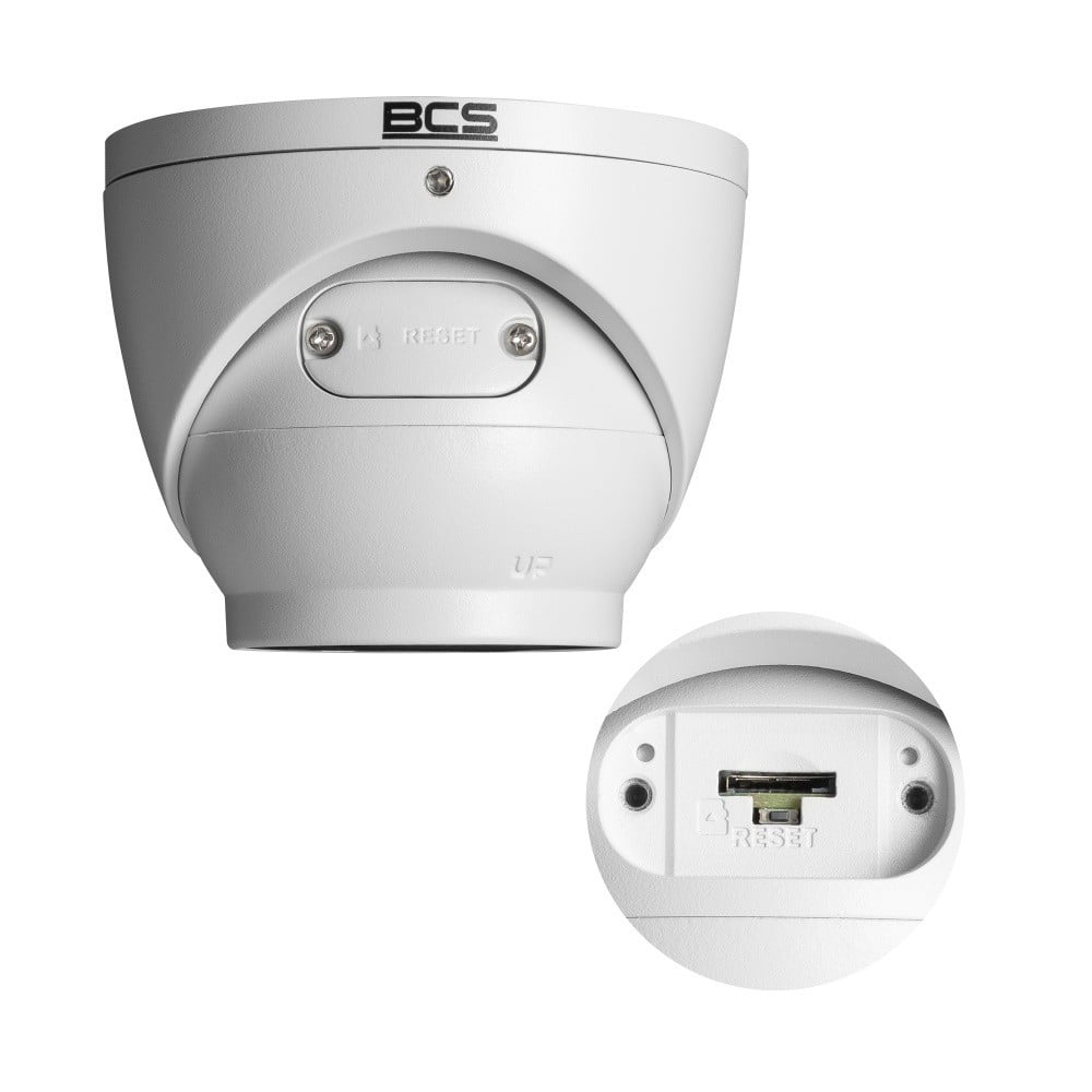 BCS BCS-L-EIP14FCR3L3-Ai1 Caméra dôme IP 4MP avec technologie NightColor et microphone