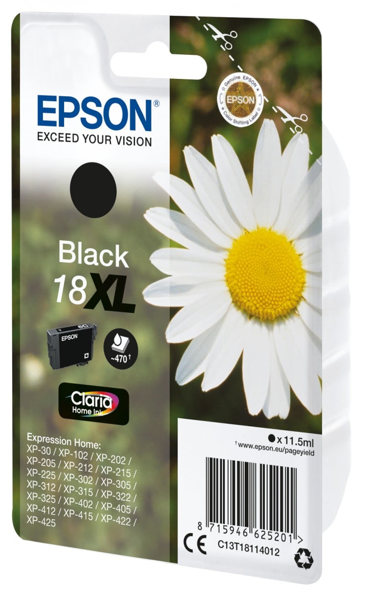 Ink/18XL Daisy 11.5ml BK