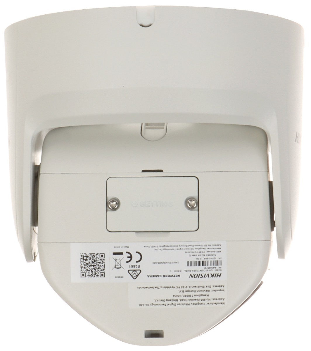 Hikvision DS-2CD2347G2P-LSU/SL(2.8mm)(C) 4 MP Panoramic ColorVu Fixed Turret Network Camera