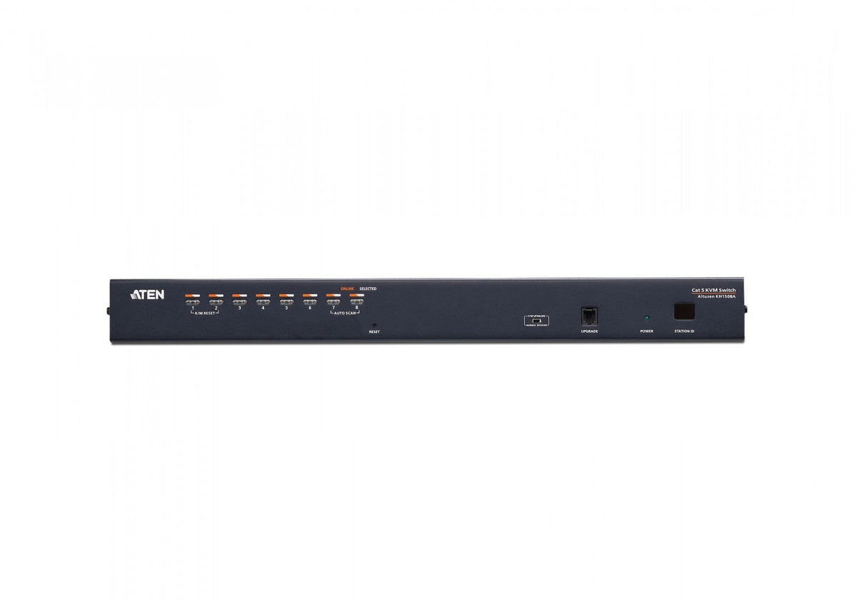 ATEN KH1508A-AX-G commutateur écran, clavier et souris Noir