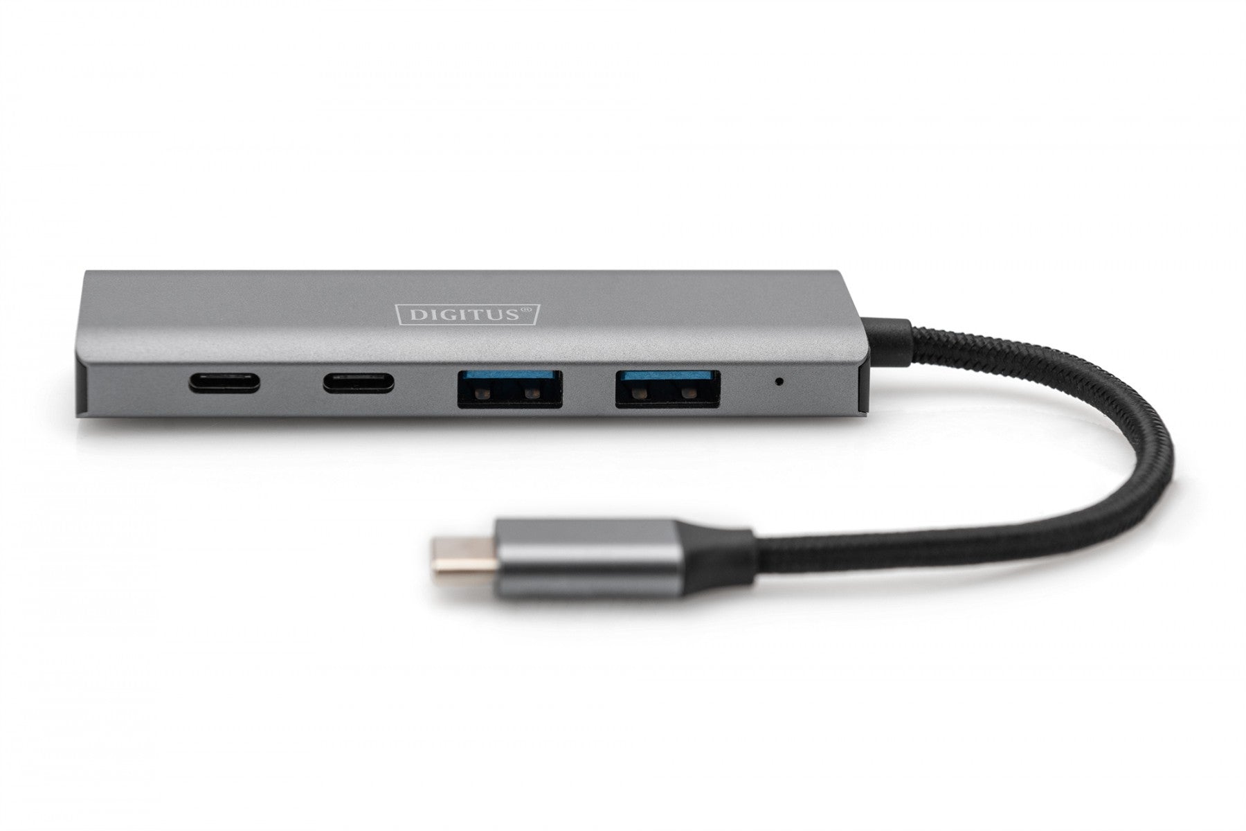Digitus DA-70245 hub & concentrateur USB 3.2 Gen 1 (3.1 Gen 1) Type-C 10000 Mbit/s Gris