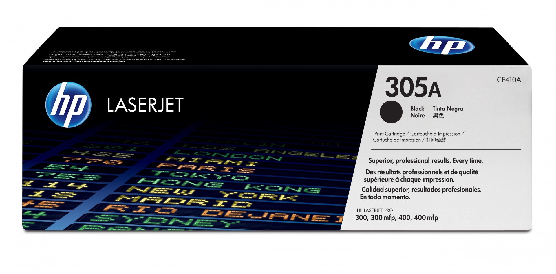 HP 305A original LaserJet Toner cartridge CE410A black standard capacity 2.090 pages 1-pack