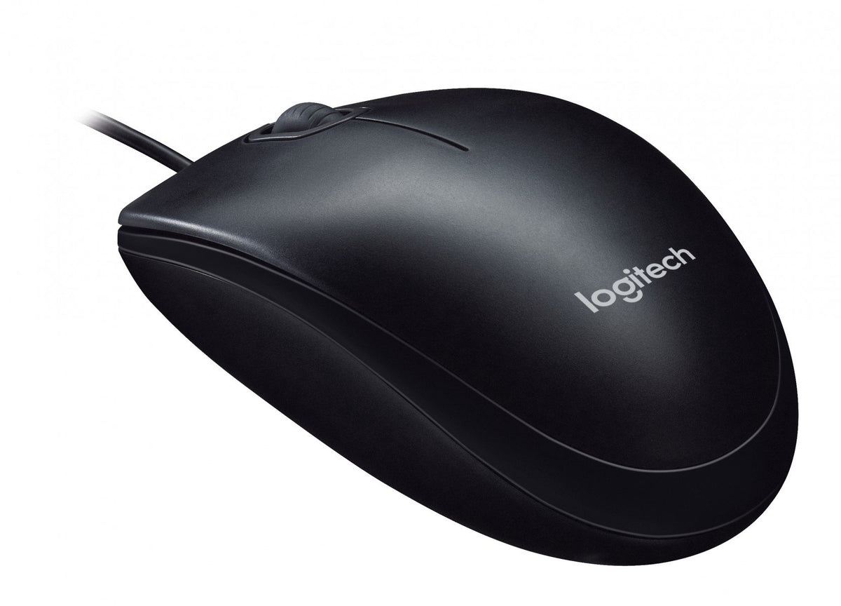 LOGITECH M90 Mouse right and left-handed optical wired USB