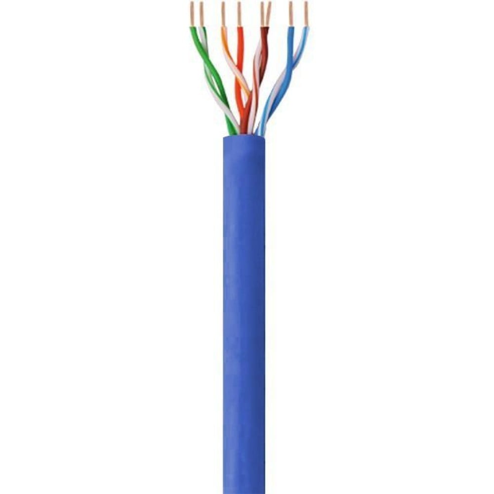 Techly ITP6-CCA-305-BL Câble a paires torsadées Cat6 UTP 305m CCA Bleu
