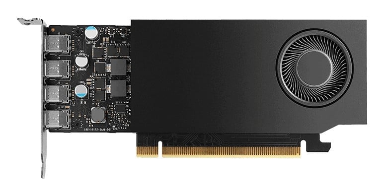 PNY NVIDIA RTX A1000 8 Go Low Profile Power Limited Version OEM VCNRTXA1000-PL