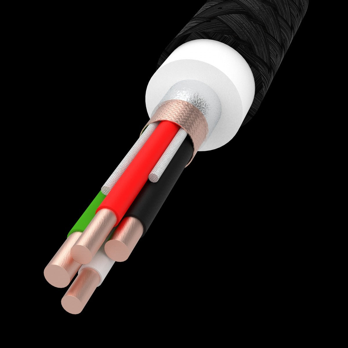 Green Cell KABGC30 câble USB 1,2 m USB 2.0 USB C Noir