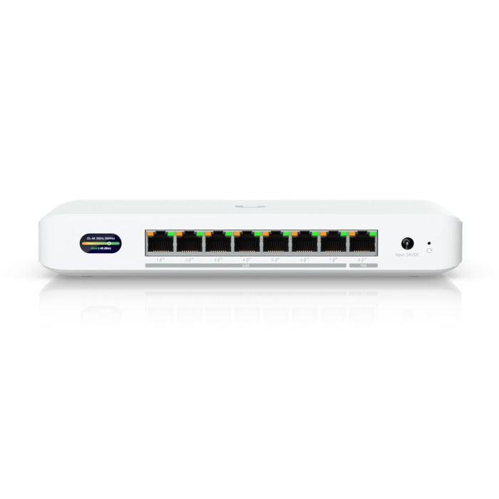 Ubiquiti UDB-Switch 2.5G Ethernet (100/1000/2500) Connexion Ethernet, supportant l'alimentation via ce port (PoE) Blanc
