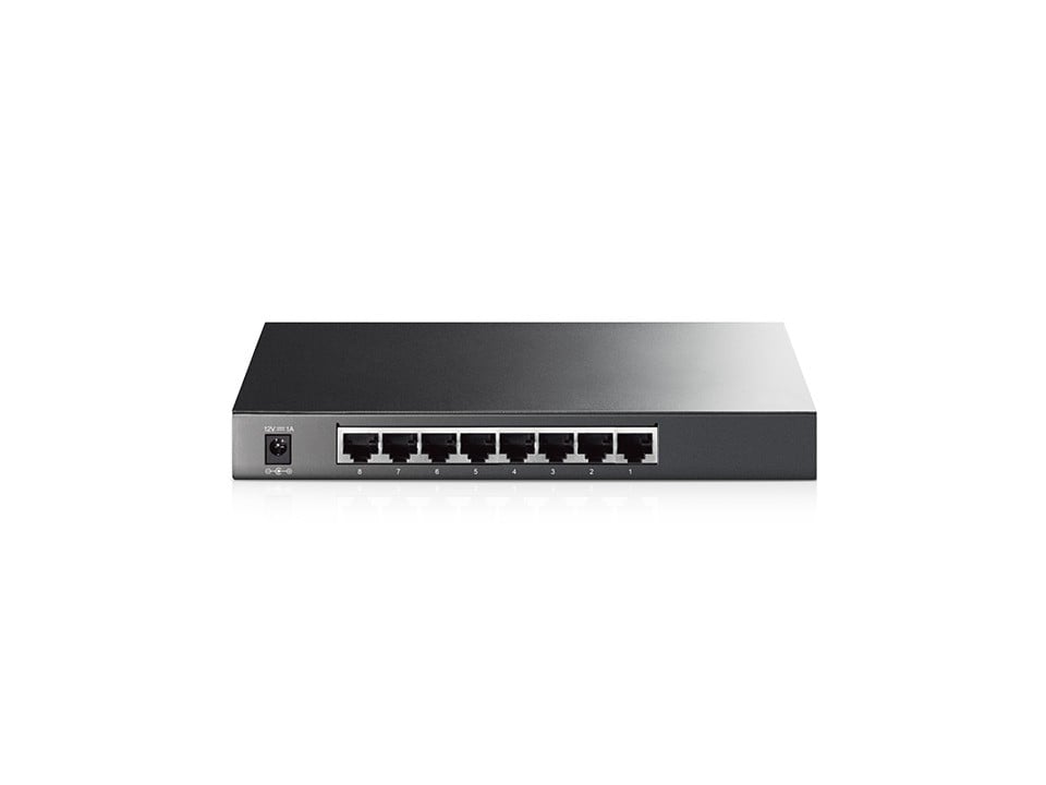 TP-Link JetStream TL-SG2008 commutateur réseau Géré L2/L2+ Gigabit Ethernet (10/100/1000) Noir