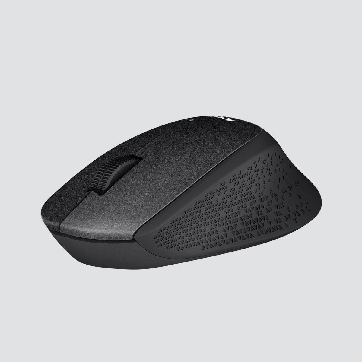LOGITECH M330 SILENT PLUS Mouse 3 buttons wireless 2.4 GHz USB wireless receiver black