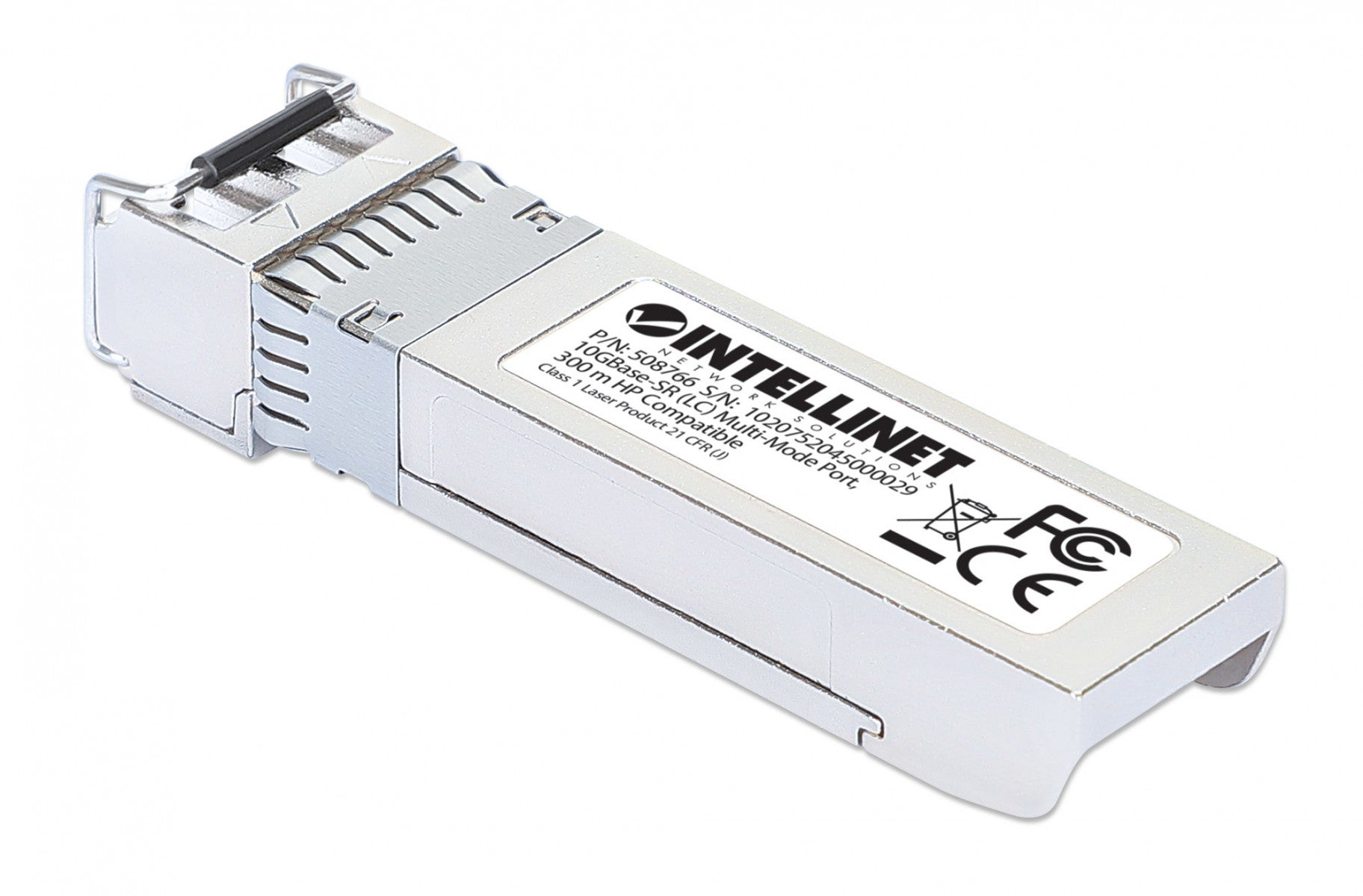 Intellinet 508766 module émetteur-récepteur de réseau Fibre optique 10000 Mbit/s SFP+