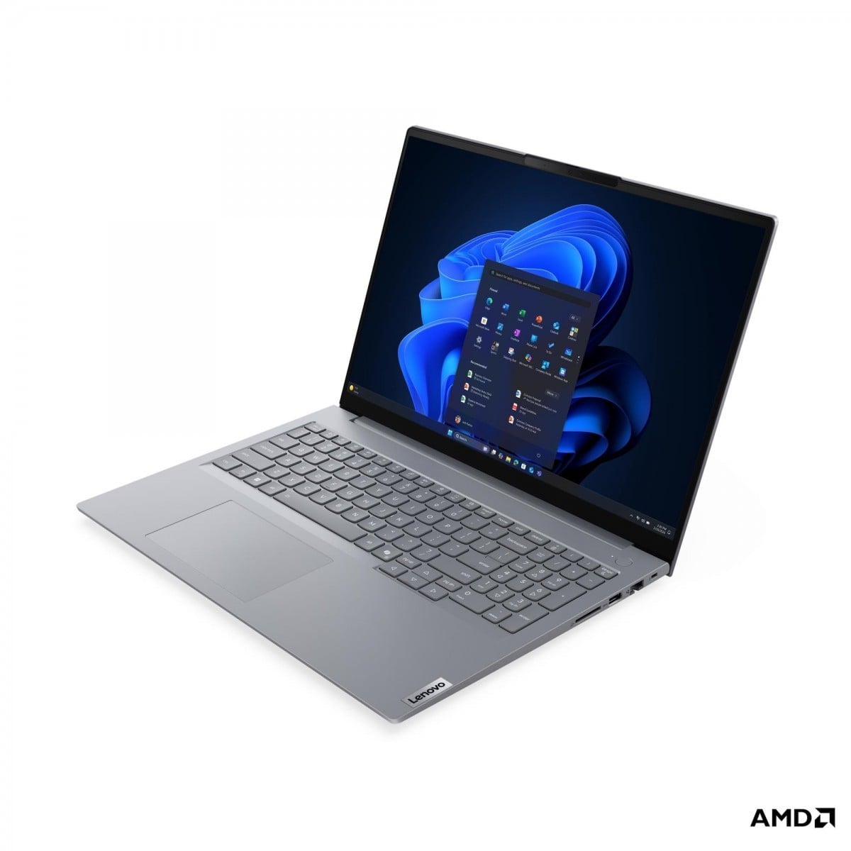 "Lenovo ThinkBook 16 G9 AHP AMD Ryzen™ 5 220 Ordinateur portable 40,6 cm (16"") Full HD 32 Go DDR5-SDRAM 512 Go SSD Wi-Fi 7 (802.11be) Windows 11 Pro Gris Anglais"