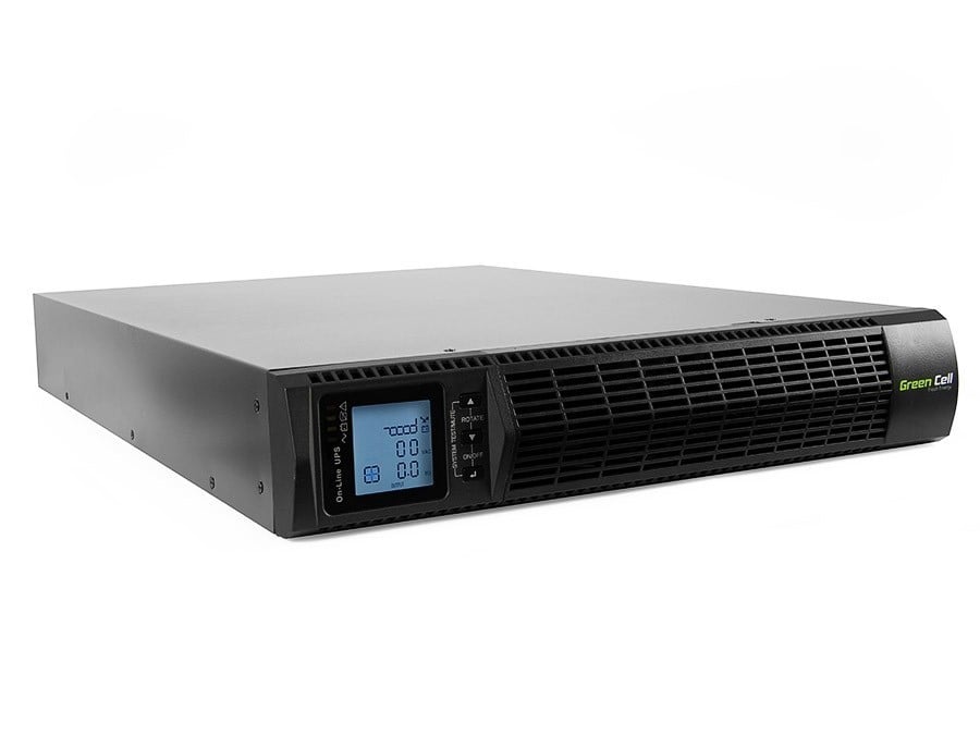 Green Cell UPS15 alimentation d'énergie non interruptible Double-conversion (en ligne) 1999 VA 900 W 6 sortie(s) CA