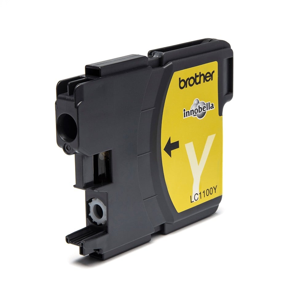 BROTHER LC-1100 cartouche d encre jaune capacité standard 7.5ml 325 pages pack de 1