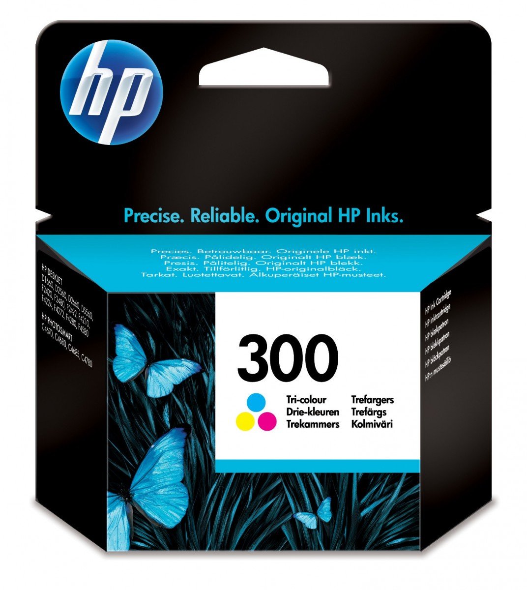 HP 300 - Ink Cartridge Original - cyan, magenta, Yellow - 4 ml