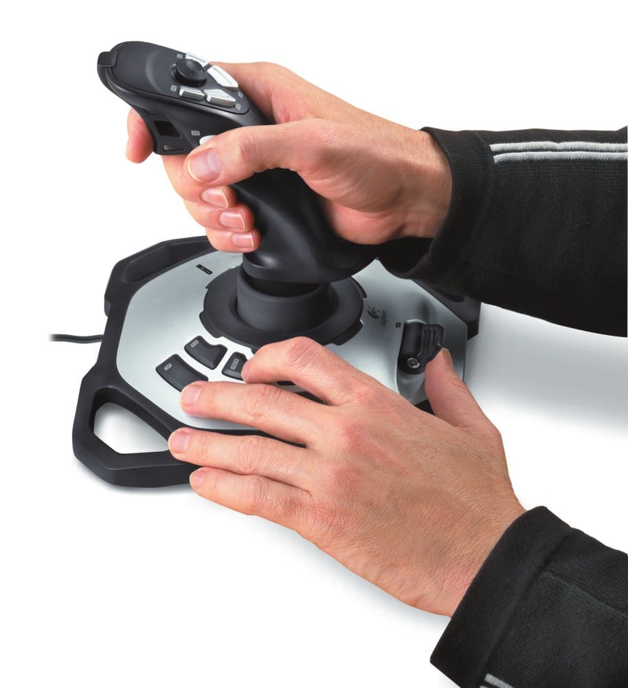 LOGITECH Extreme 3D Pro Joystick 12 buttons wired for PC