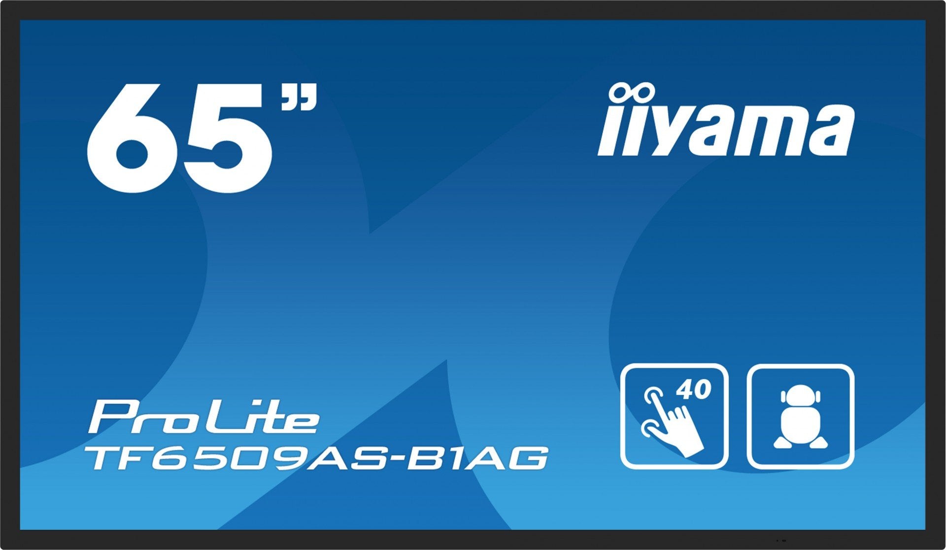 65" Bonded PCAP Anti-glare Bezel Free 40