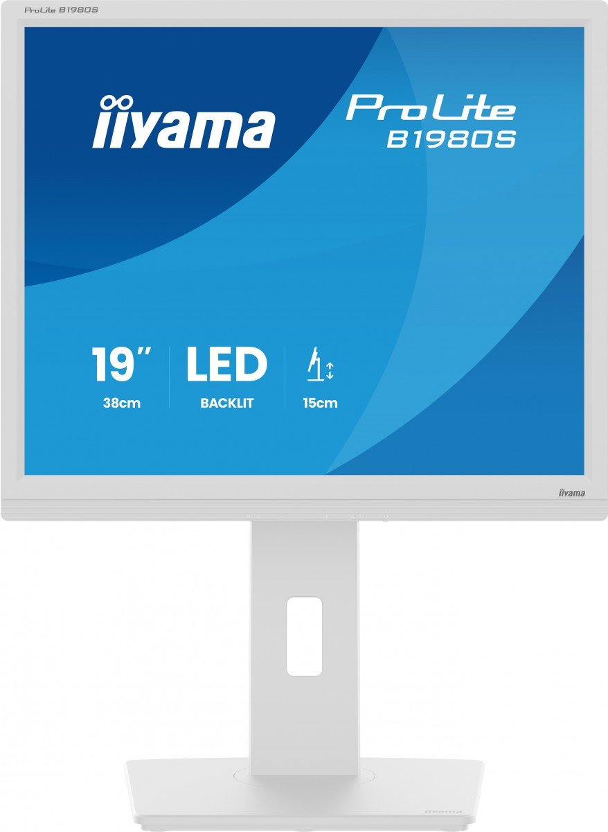 B1980S-W1 19" WHITE TN-1280x1024 13cm He