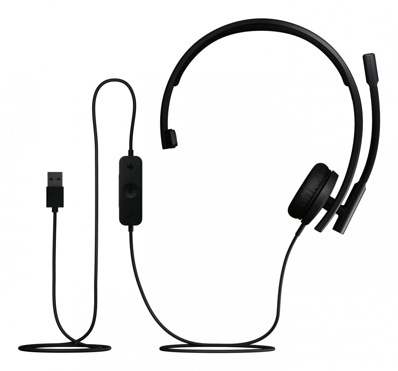 LOGITECH H570e Mono Teams version Headset Black