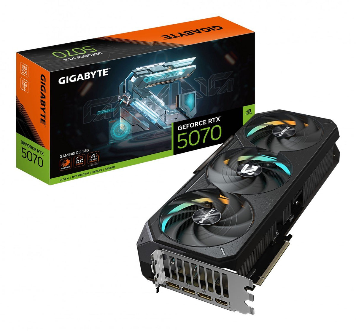 GIGABYTE GeForce RTX 5070 Ti GAMING OC 16G NVIDIA 16 Go GDDR7