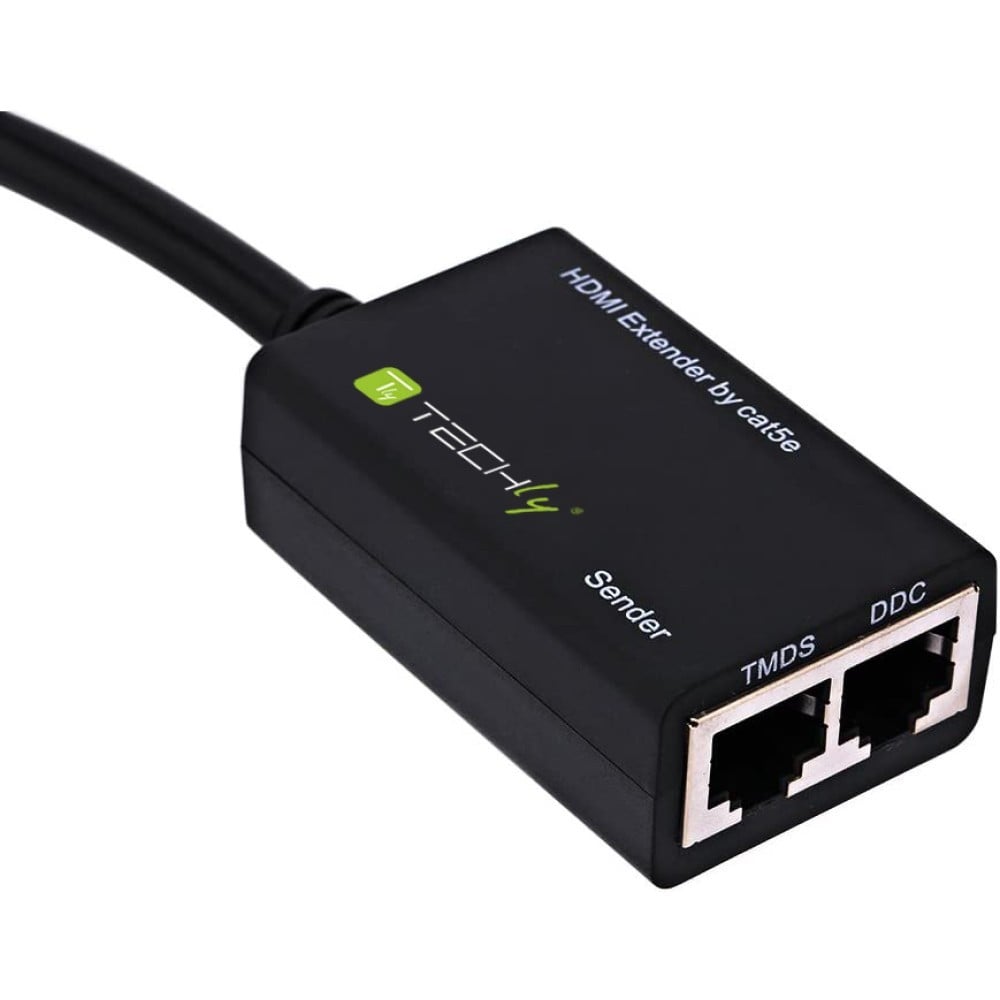 Techly IDATA EXT-E30D Extendeur HDMI 1080p60Hz jusqu'a 30m sur câble Cat5e/6