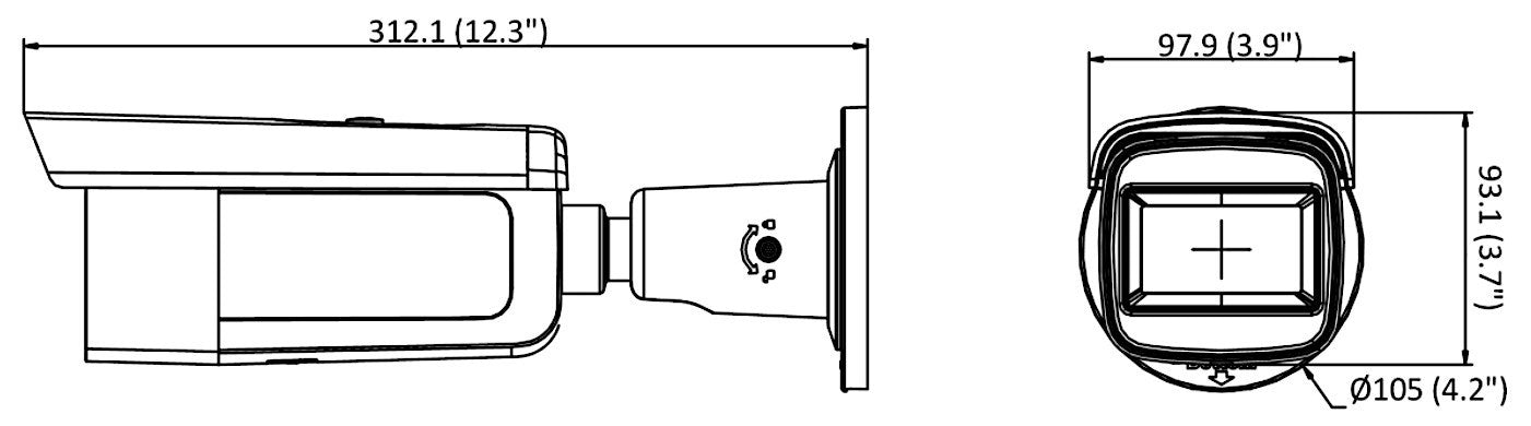 Hikvision DS-2CD2623G2-IZS(2.8-12mm)(D) 2 MP AcuSense Motorized Varifocal Bullet Network Camera