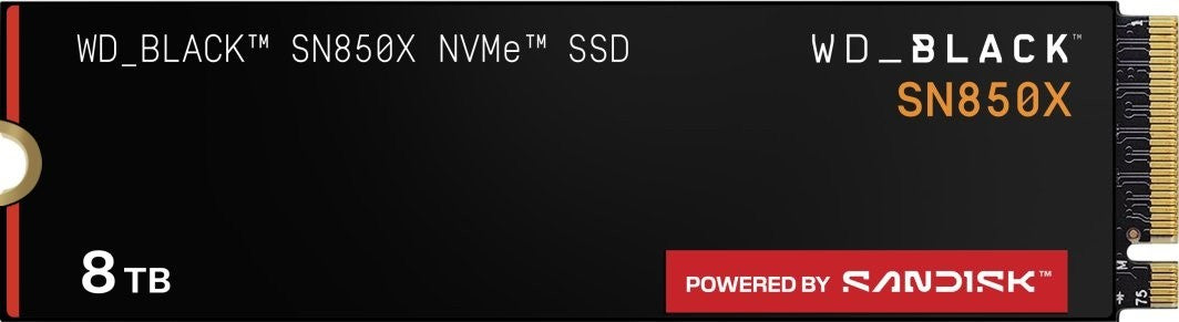 WD Black SN850X PCIe Gen 4 Gaming SSD 8To
