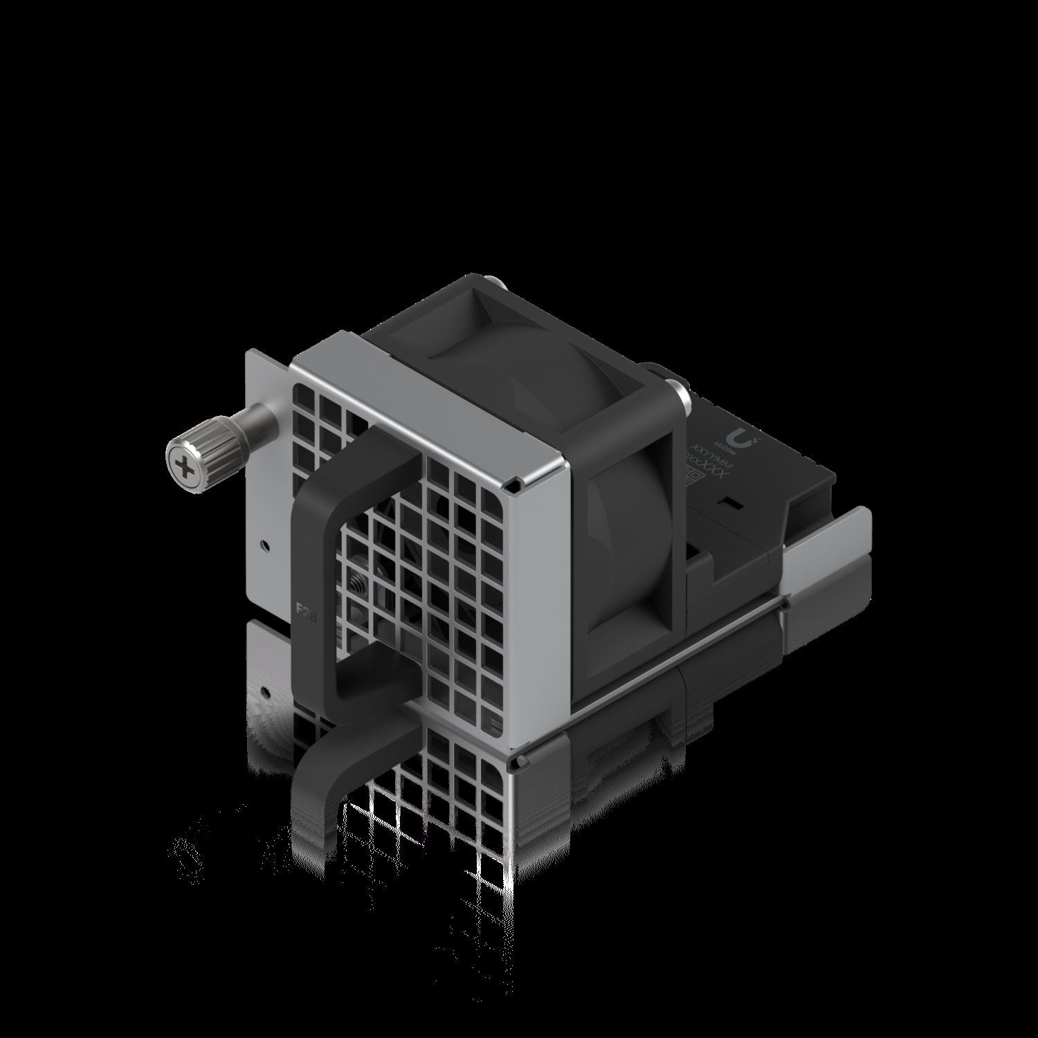 Hot-swappable 4020 fan module front-to-