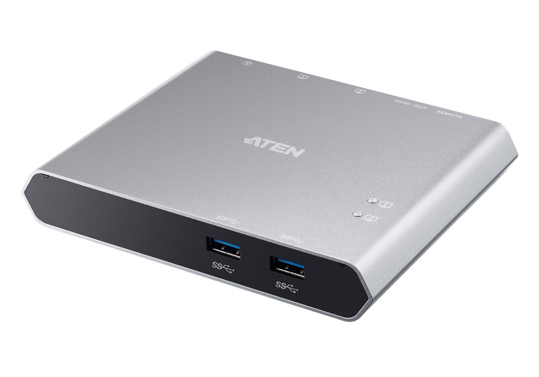 ATEN US3310 commutateur écran, clavier et souris Argent