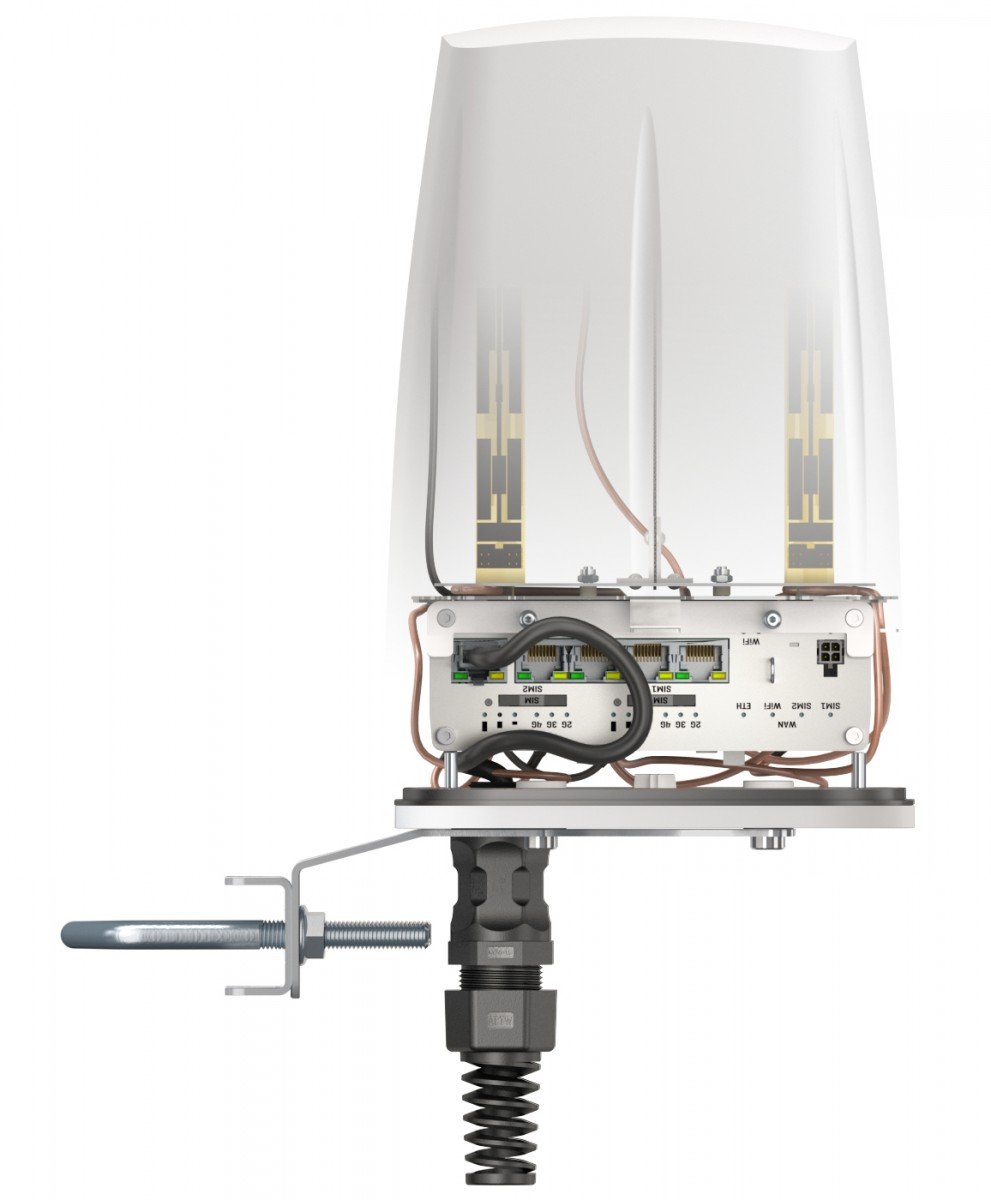 QuSpot - 7 dBi - 4.70 - 6 GHz - 2 / 3 dBi - 6 dBi - 7 dBi - 50 Ohm