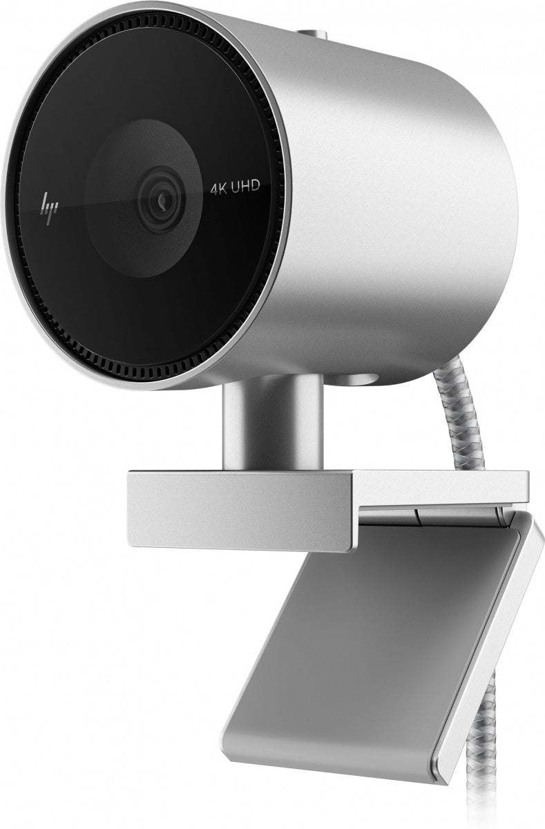 HP 950 4K webcam 3840 x 2160 pixels USB 3.2 Gen 1 (3.1 Gen 1) Noir, Argent
