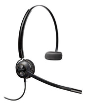 POLY EncorePro HW540 Casque Avec fil Crochets auriculaires, Arceau, Minerve Bureau/Centre d'appels Noir