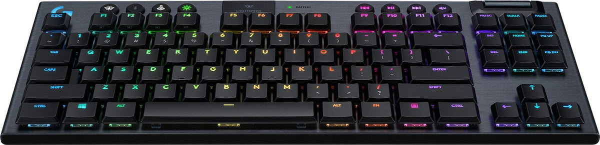 Logitech G 920-009496 clavier Gaming RF sans fil + Bluetooth QWERTZ Allemand Charbon