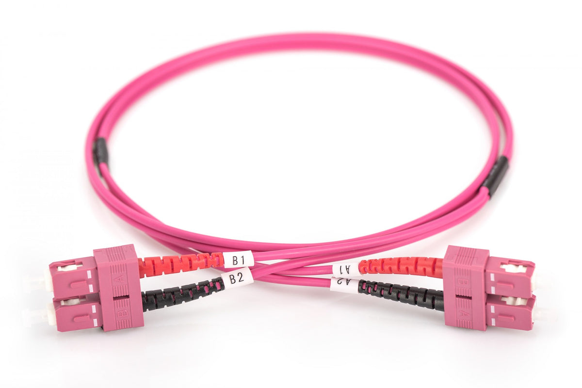 Digitus DK-2522-01-4 câble InfiniBand et a fibres optiques 1 m I-VH Violet