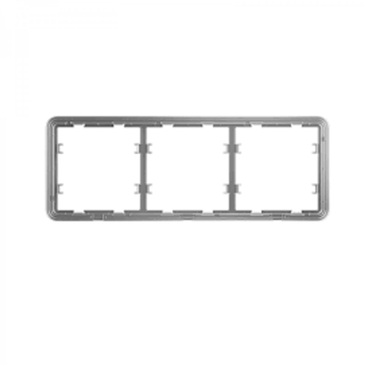 Ajax Systems 52189.141.NC Frame (3 seats) - cadre pour trois interrupteurs