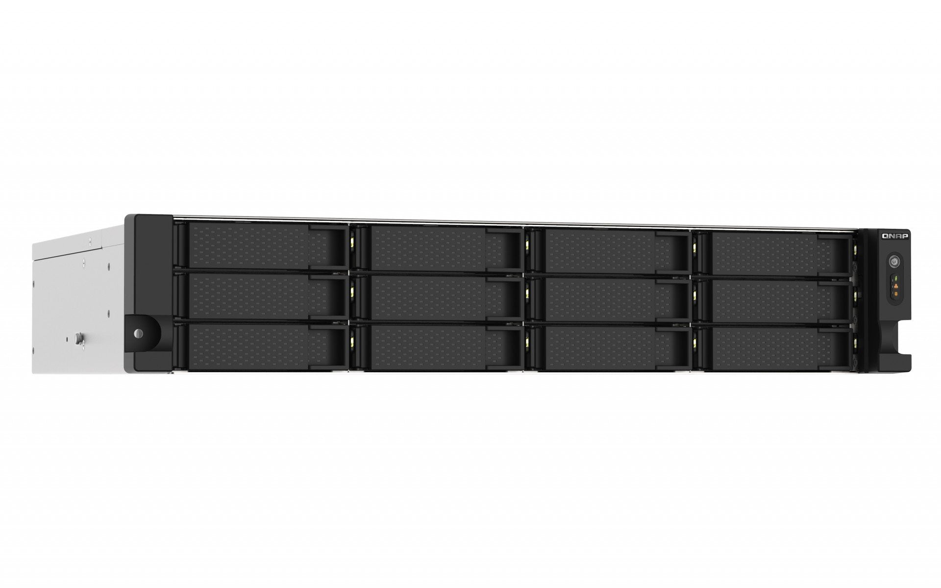 QNAP 12-bay rackmount NAS AMD RyzenV1000