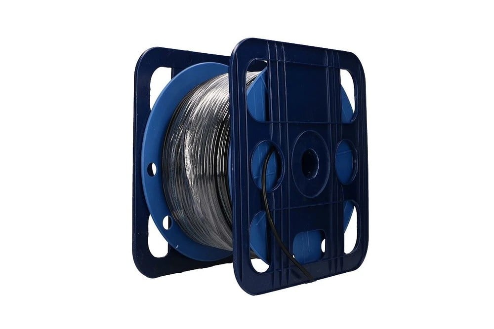 Extralink CAT5E FTP (F/UTP) V2 OUTDOOR TWISTED PAIR 100M câble de réseau Noir F/UTP (FTP)