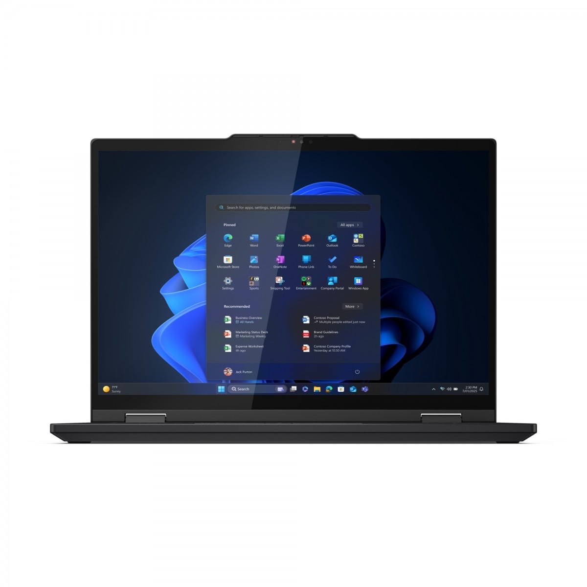 "Lenovo ThinkPad T14s 2-in-1 Gen 1 Intel Core Ultra 7 255U Hybride (2-en-1) 35,6 cm (14"") Écran tactile WUXGA 32 Go LPDDR5x-SDRAM 1 To SSD Wi-Fi 7 (802.11be) Win"
