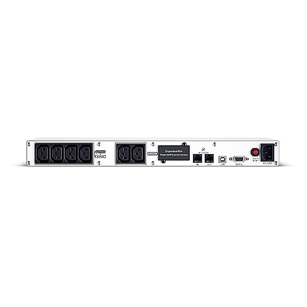 CyberPower OR600ERM1U alimentation d'énergie non interruptible Interactivité de ligne 0,6 kVA 360 W 6 sortie(s) CA