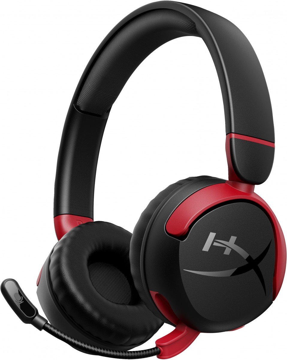 Casque sans fil HyperX Cloud Mini avec microphone, noir-rouge