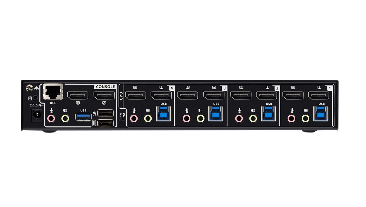 Aten CS1944DPA-AT-G 4P USB3.0 8K DP Double Écran KVMP™ Sw