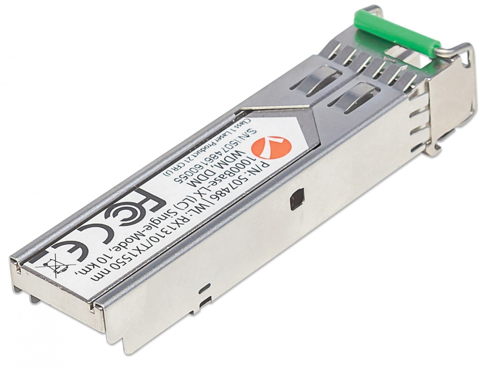 Intellinet 507486 module émetteur-récepteur de réseau Fibre optique 1000 Mbit/s SFP