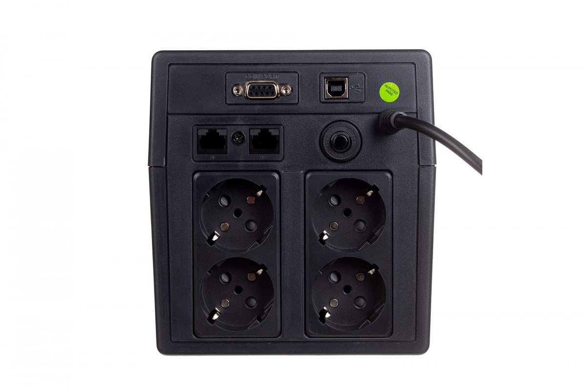 Digitus DN-170065 alimentation d'énergie non interruptible Interactivité de ligne 0,8 kVA 480 W 4 sortie(s) CA