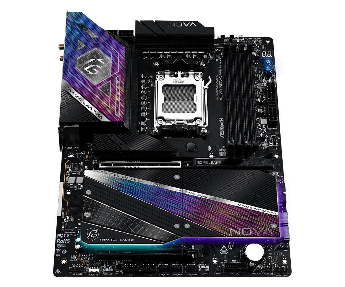 Asrock X870 NOVA WIFI AMD X870 Emplacement AM5 ATX