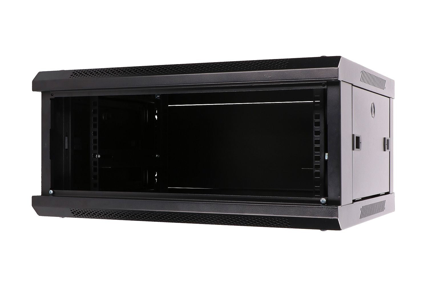 Extralink 4U 600X450 WALL-MOUNTED RACKMOUNT CABINET BLACK Rack monté sur le mur Noir