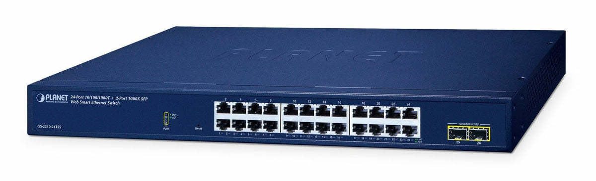 Planet GS-2210-24T2S Swicth Smart 24xGE 2xSFP