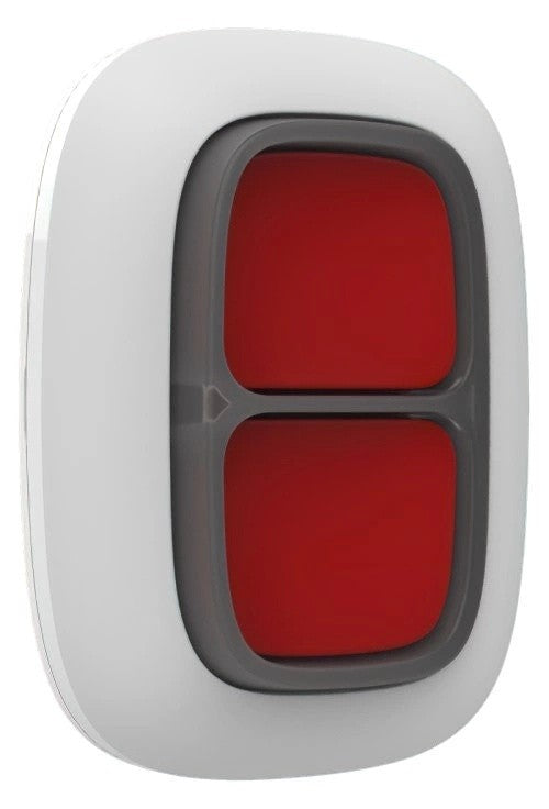 Ajax Systems 38103.79.WH1 DoubleButton Jeweller - bouton double sans fil - blanc