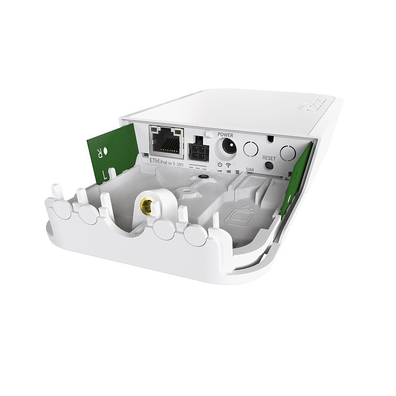 MikroTik wAP LR2 Kit, IoT Gateway, LoRa Card, 2.4GHz WiFi, PoE, RouterOS L4