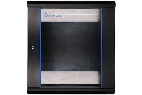 Extralink EX.7263 étagere 12U Rack monté sur le mur Noir