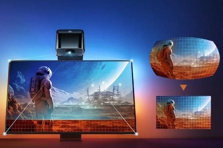 Govee H6097 TV Backlight 3 Lite | Bande LED | rétroéclairage pour TV de 40 a 50 pouces, RGBICW, Wi-Fi+Bluetooth
